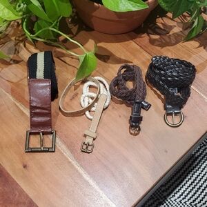 Womens Assorted Belt Bundle